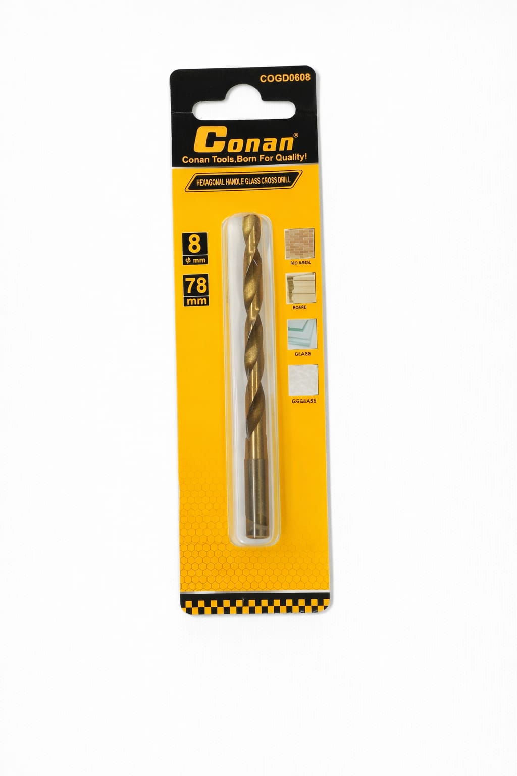 Kreuzspitz-Glas- und Fliesenbohrer 10 mm